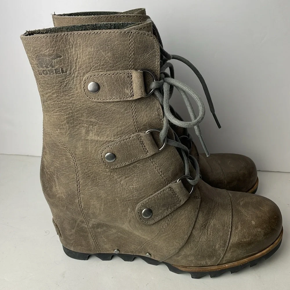 Sorel Joan of Arctic Wedge Ankle Boots - Picture 3 of 11